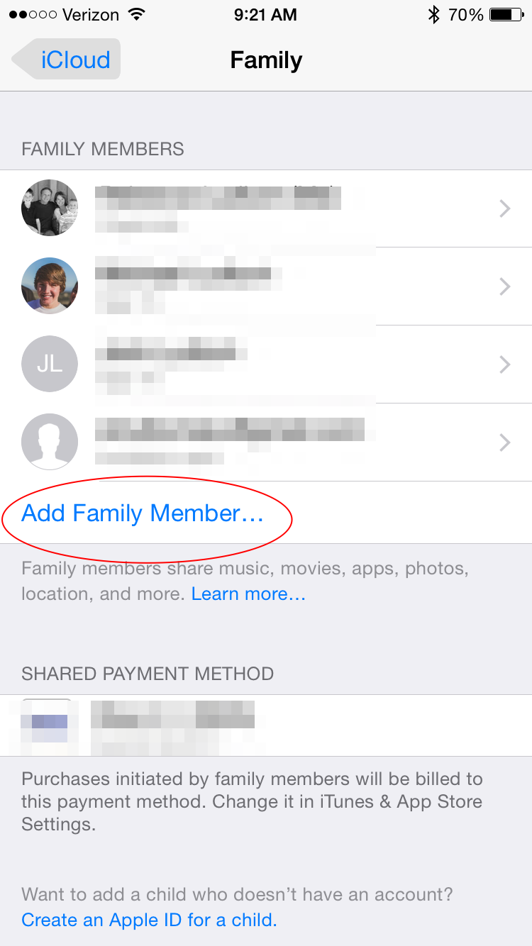 Tip of the Day How to Send and Accept Family Sharing Invitations